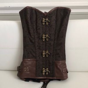 vintage steampunk corset
